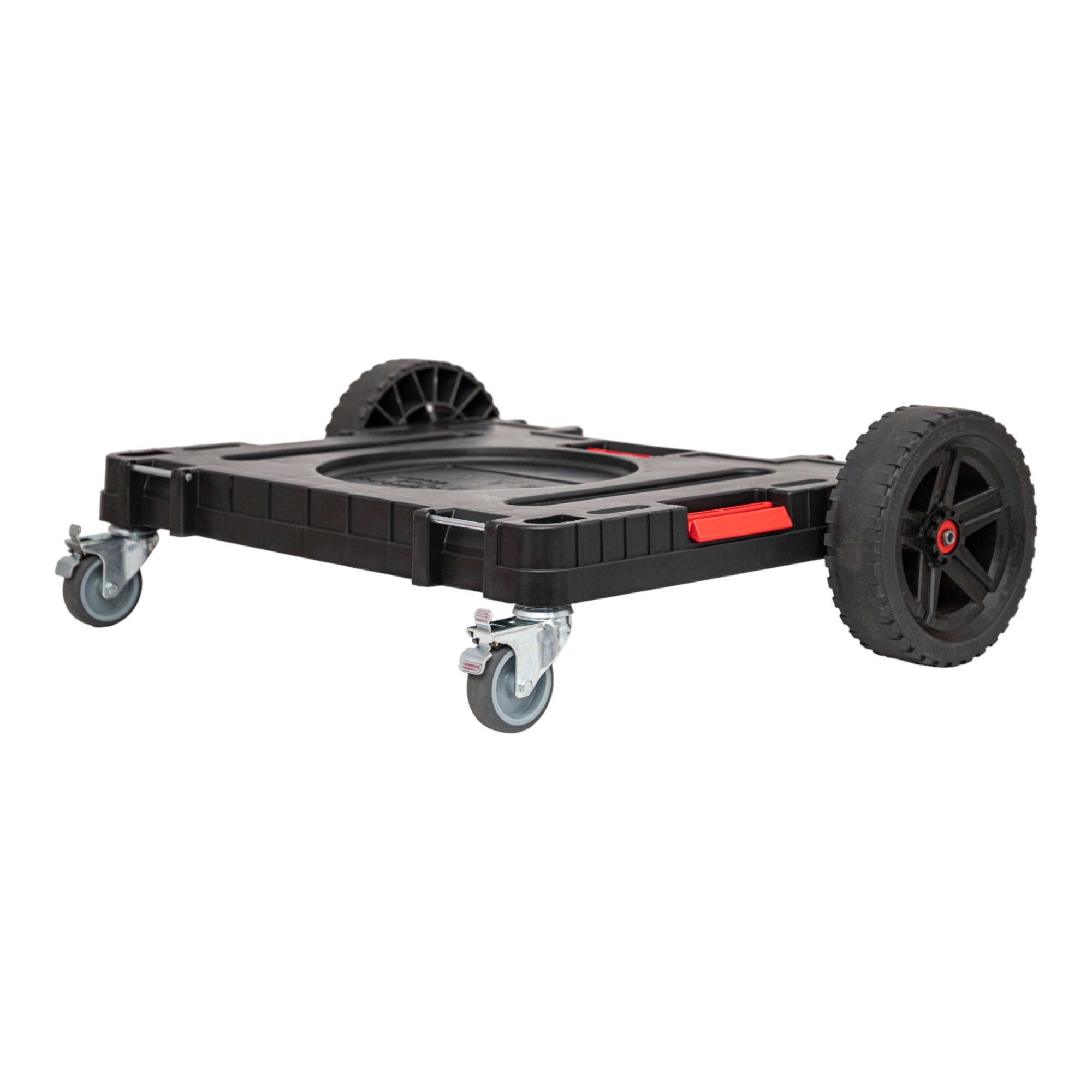 Qbrick System ONE Transportplattform 2 0 Allterrain 750 x 542 x 223 mm 120 kg mit Schwenkraedern aus Metall und Bremse  1 - toolbrothers