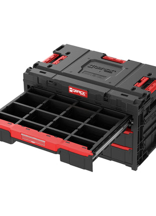 Qbrick System ONE Drawer 3 Toolbox 2.0 Skrzynka narzędziowa 587 x 380 x 340 mm 27 l z trzema szufladami