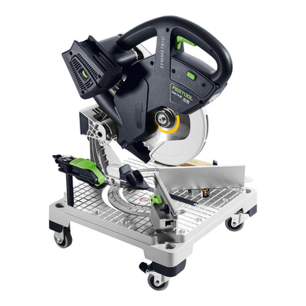Festool SYMC 70 Basic SYMMETRIC pilarka akumulatorowa 36 V ( 2 x 18 V ) 216 mm + 2x akumulator 8,0 Ah + Systainer - bez ładowarki
