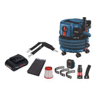 Bosch GAS 18V-12 MC Aspirador inalámbrico profesional BITURBO Brushless + 1x batería ProCore 4.0 Ah + accesorios - sin cargador