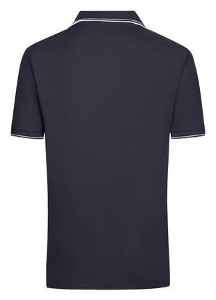 L-Boxx Polo Shirt pour hommes navy / white Gre M