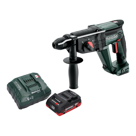 Metabo KH 18 LTX 24 akumulatorowy kombimłot 18 V 2,1 J SDS Plus + 1x akumulator LiHD 4,0 Ah + ładowarka