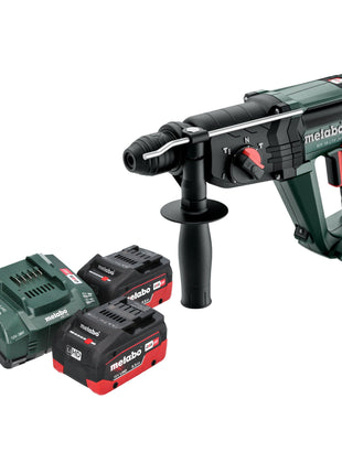 Metabo KH 18 LTX 24 akumulatorowy kombimłot 18 V 2,1 J SDS Plus + 2x akumulator LiHD 5,5 Ah + ładowarka