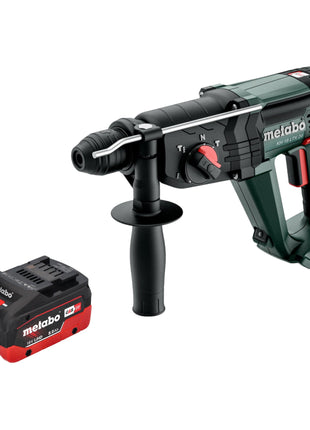 Marteau combiné à batterie Metabo KH 18 LTX 24 18 V 2,1 J SDS Plus + 1 batterie LiHD 8,0 Ah - sans chargeur