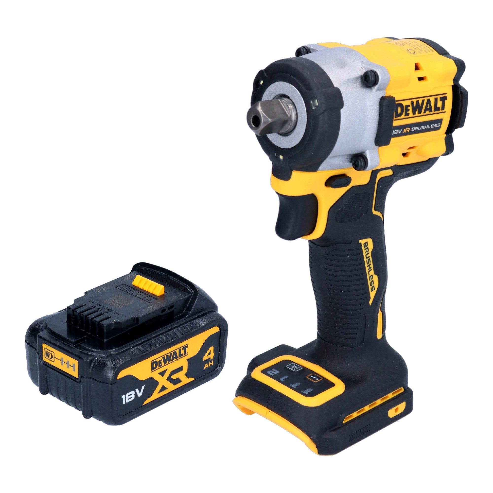 DeWalt DCF 922 N Akku Schlagschrauber 18 V 406 Nm 1 2 Brushless 1x Akku 4 0 Ah ohne Ladegeraet 0 - toolbrothers