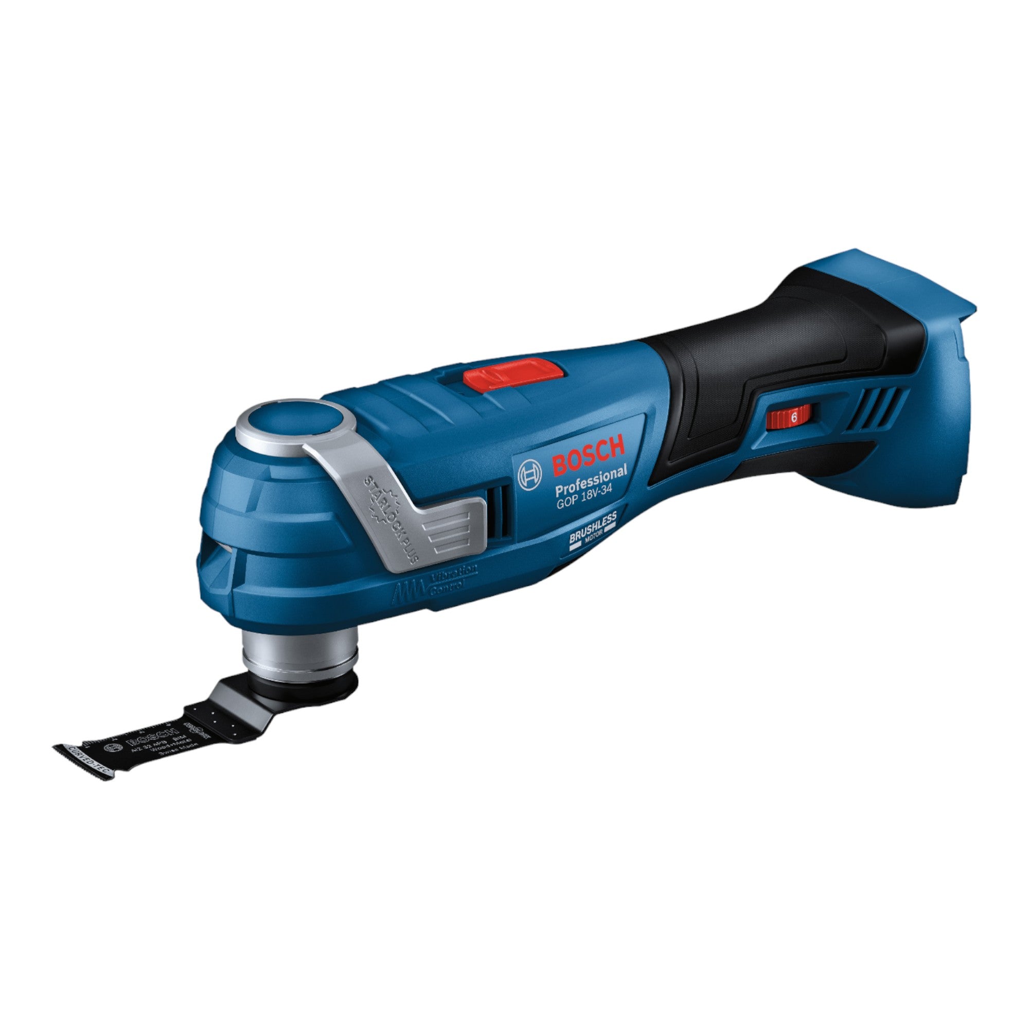 Bosch GOP 18V 34 Professional Akku Multi Cutter 18 V Starlock Plus 1x Akku 3 0 Ah 17 tlg Zubehoer L Boxx ohne Ladegeraet 1 - toolbrothers