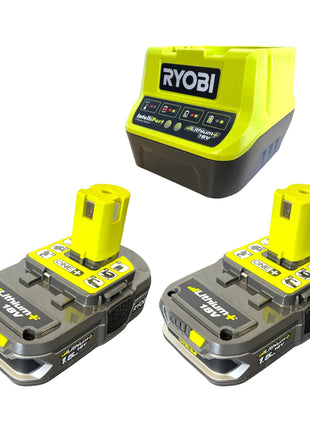 Ryobi RC18120-215X Sarter Set 18 V ONE+ avec 2x batterie 1,5 Ah + chargeur