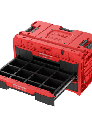 Toolbrothers RHINO XXL Drawer 3 ULTRA Vario+ walizka narzędziowa Walizka szufladowa 587 x 380 x 340 mm 27 l z możliwością sztaplowania IP54 z trzema szufladami