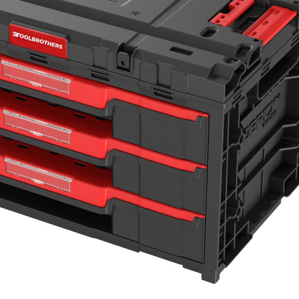Toolbrothers RHINO XXL Drawer 3 ECO z trzema szufladami + przegrody IP66