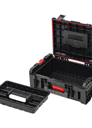 Zestaw skrzynek narzędziowych Toolbrothers RHINO L Toolbox ECO Basic 450 x 332 x 171 mm 12 l IP54 + 2x RHINO L Organiser ECO Height M Boxes 452 x 296 x 79 mm 5 l sztaplowane IP54