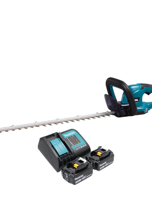 Makita DUH 607 SF2 Taille-haies sans fil 18 V 60 cm + 2x batterie 3,0 Ah + chargeur