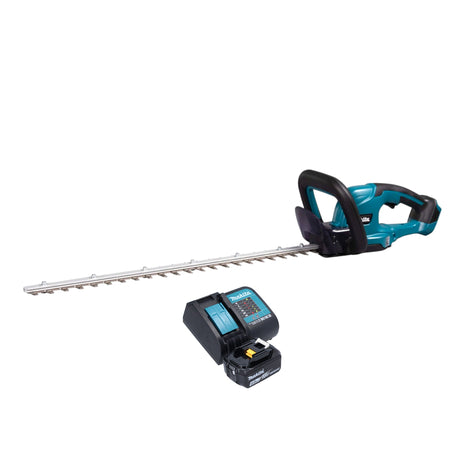 Makita DUH 607 SM Akku Heckenschere 18 V 60 cm + 1x Akku 4,0 Ah + Ladegerät