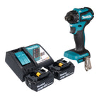 Makita DDF 083 RT Perceuse-visseuse sans fil 18 V 40 Nm 1/4'' Brushless + 2x batterie 5,0 Ah + chargeur