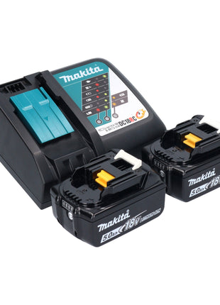 Makita DDF 083 RT Perceuse-visseuse sans fil 18 V 40 Nm 1/4'' Brushless + 2x batterie 5,0 Ah + chargeur