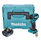 Makita DDF 083 F1J Akumulatorowa wiertarko-wkrętarka 18 V 40 Nm 1/4'' bezszczotkowa + 1x akumulator 3,0 Ah + Makpac - bez ładowarki