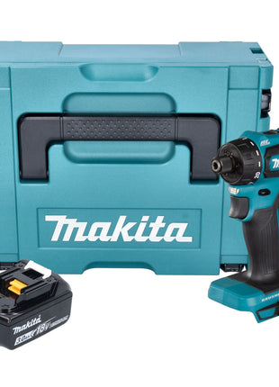 Makita DDF 083 F1J taladro atornillador inalámbrico 18 V 40 Nm 1/4'' sin escobillas + 1x batería 3,0 Ah + Makpac - sin cargador