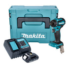 Makita DDF 083 SY1J akumulatorowa wiertarko-wkrętarka 18 V 40 Nm 1/4'' bezszczotkowa + 1x akumulator 1,5 Ah + ładowarka + Makpac