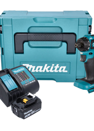 Makita DDF 083 SF1J taladro atornillador inalámbrico 18 V 40 Nm 1/4'' sin escobillas + 1x batería 3,0 Ah + cargador + Makpac