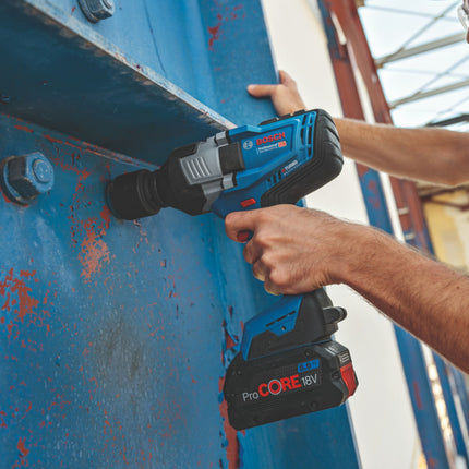 Bosch GDS 18V-1600 HC Profesjonalny akumulatorowy klucz udarowy 18 V 1600 Nm 3/4'' BITURBO Brushless + 1x akumulator ProCORE 4,0 Ah + ładowarka + L-Boxx