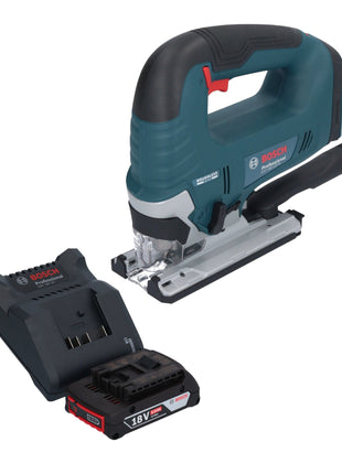 Bosch GST 18V-125 B Professional Akku Stichsäge 18 V 125 mm Brushless + 1x Akku 2,0 Ah + Ladegerät