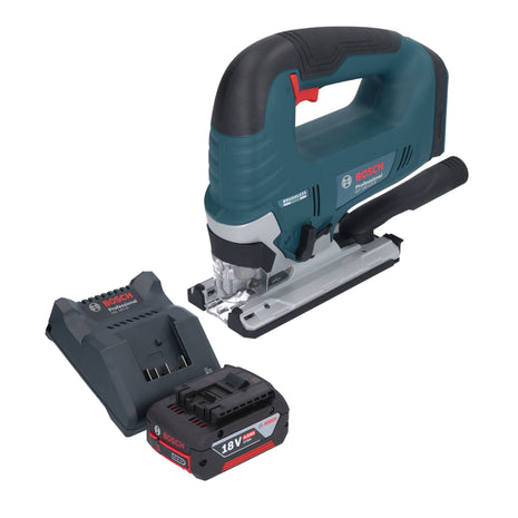 Bosch GST 18V-125 B Profesjonalna wyrzynarka akumulatorowa 18 V 125 mm bezszczotkowa + 1x akumulator 4,0 Ah + ładowarka