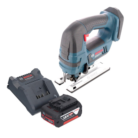 Bosch GST 18V-Li B Profesjonalna wyrzynarka akumulatorowa 18 V + 1x akumulator 5,0 Ah + ładowarka