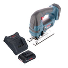 Bosch GST 18V-Li B Professional Akku Stichsäge 18 V + 1x ProCORE Akku 4,0 Ah + Ladegerät