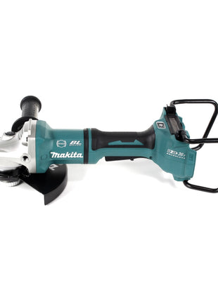 Makita DGA 901 PM4KU2 Akku Winkelschleifer 36V ( 2x18V ) 230mm Brushless + 2x Akku 4,0Ah + Doppelladegerät + Ezynut + Koffer - Toolbrothers