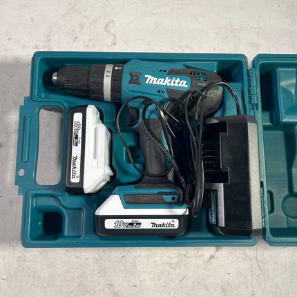 Makita HP 488 DWE Akku Schlagbohrschrauber 18 V 2x Akku Ladegeraet Koffer Neuwertig 3 - toolbrothers