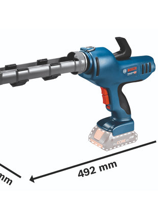 Bosch GCG 18V-310 Professional Akku Kartuschenpresse 18 V 310 ml 3,5 kN + 1x Akku 4,0 Ah + Ladegerät