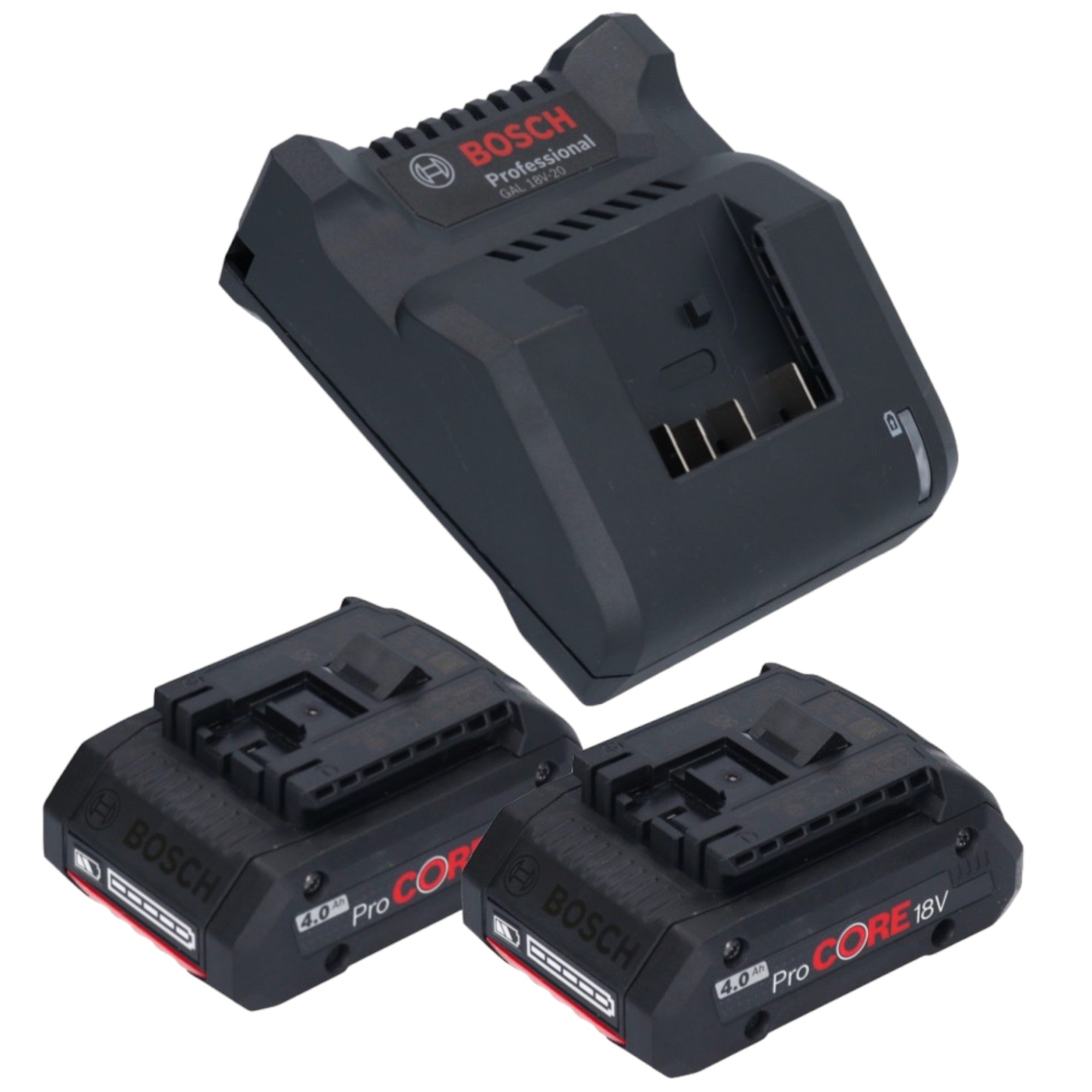 Bosch GCG 18V 310 Professional Akku Kartuschenpresse 18 V 310 ml 3 5 kN 2x ProCORE Akku 4 0 Ah Ladegeraet 2 - toolbrothers