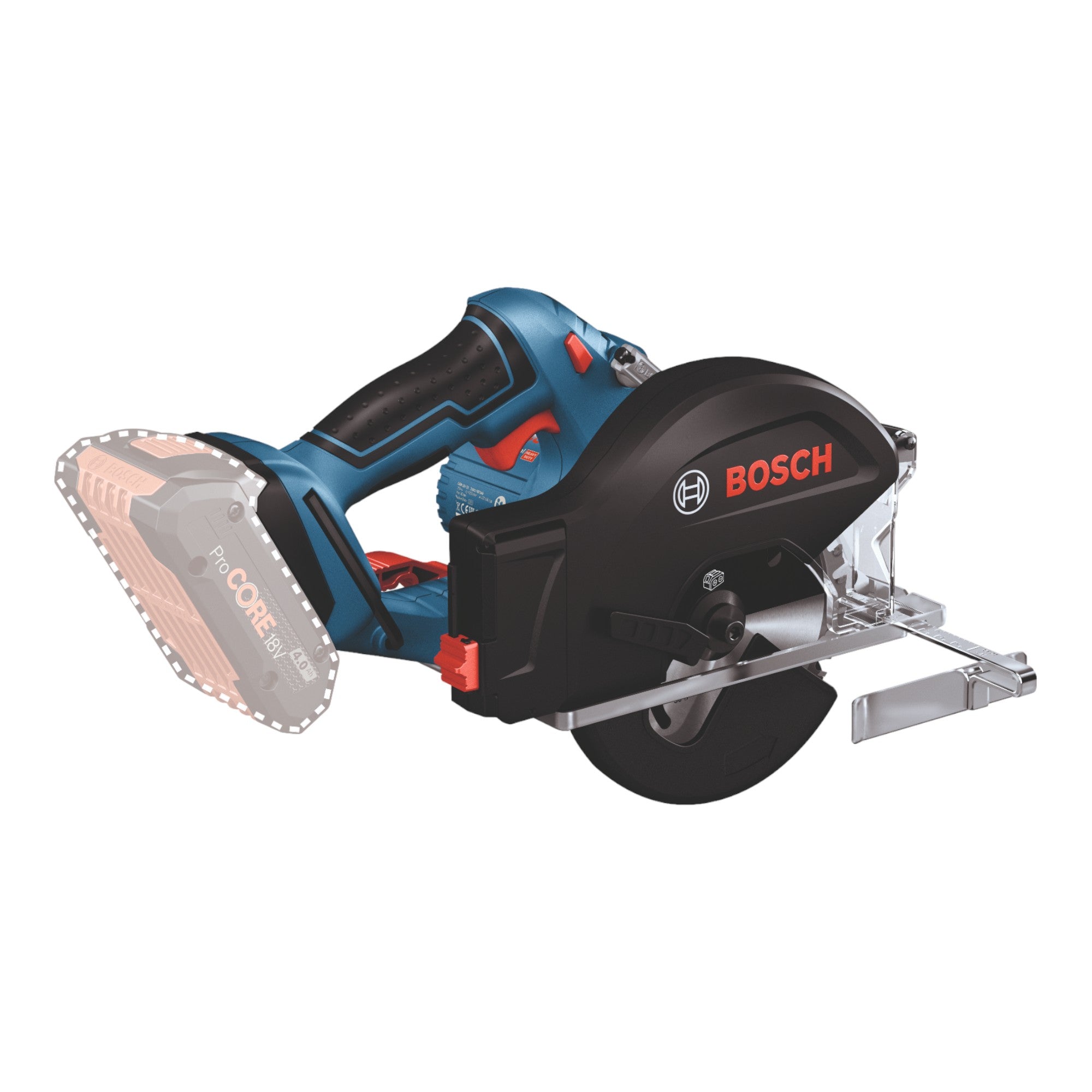 Bosch GKM 18V 50 Professional Akku Metall Handkreissaege 18 V 136 mm Brushless 1x ProCORE Akku 4 0 Ah Ladegeraet L Boxx 1 - toolbrothers