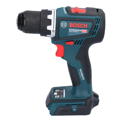 Bosch GSR 18V-90 C Profesjonalna akumulatorowa wiertarko-wkrętarka 18 V 64 Nm bezszczotkowa + 1x akumulator 2,0 Ah + ładowarka + L-Boxx