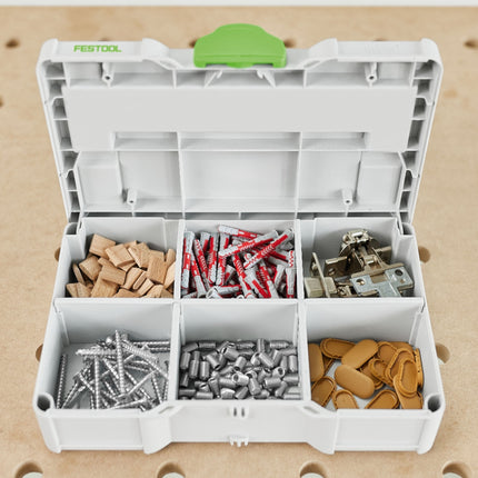 Festool Systainer SYS3 S 76 TRA 265 x 171 x 76 mm ( 577817 ) na drobne części i akcesoria