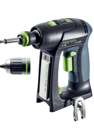 Festool C 18 Basic Perceuse-visseuse sans fil 18 V 45 Nm Brushless Solo + Systainer + Systainer ToolBox SYS3 TB M 137