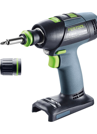 Festool T 18+3 Basic Perceuse-visseuse sans fil 18 V 50 Nm Brushless Solo + Systainer + Systainer ToolBox SYS3 TB M 137