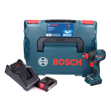 Bosch GDX 18V-210 C Profesjonalny akumulatorowy klucz udarowy 18 V 210 Nm bezszczotkowy + 1x akumulator 2,0 Ah + ładowarka + L-Boxx
