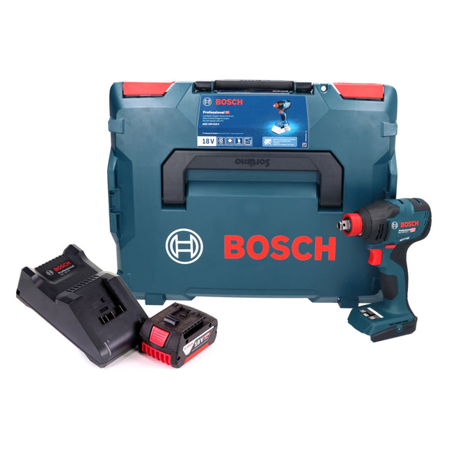 Bosch GDX 18V-210 C Profesjonalny akumulatorowy klucz udarowy 18 V 210 Nm bezszczotkowy + 1x akumulator 5,0 Ah + ładowarka + L-Boxx