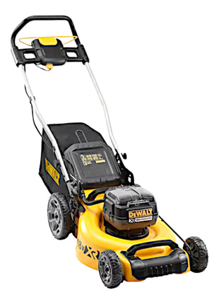 Cortacésped a batería DeWalt DCMW 564 N 36 V (2x 18 V) 48 cm sin escobillas + 2x batería 4,0 Ah - sin cargador