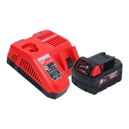 Milwaukee M18 FPS55-501 akumulatorowa zagłębiarka 18 V 165 mm bezszczotkowa + 1x akumulator 5,0 Ah + ładowarka