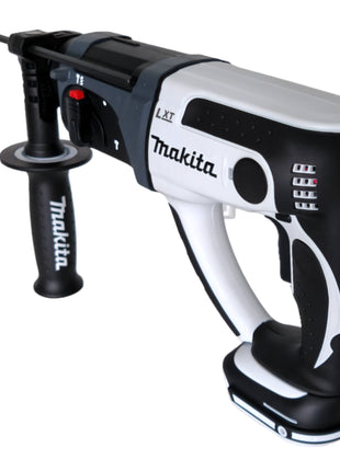 Taladro percutor inalámbrico Makita DHR 202 SM1W 18 V 20 mm 2,0 J blanco + 1x batería 4,0 Ah + cargador + estuche