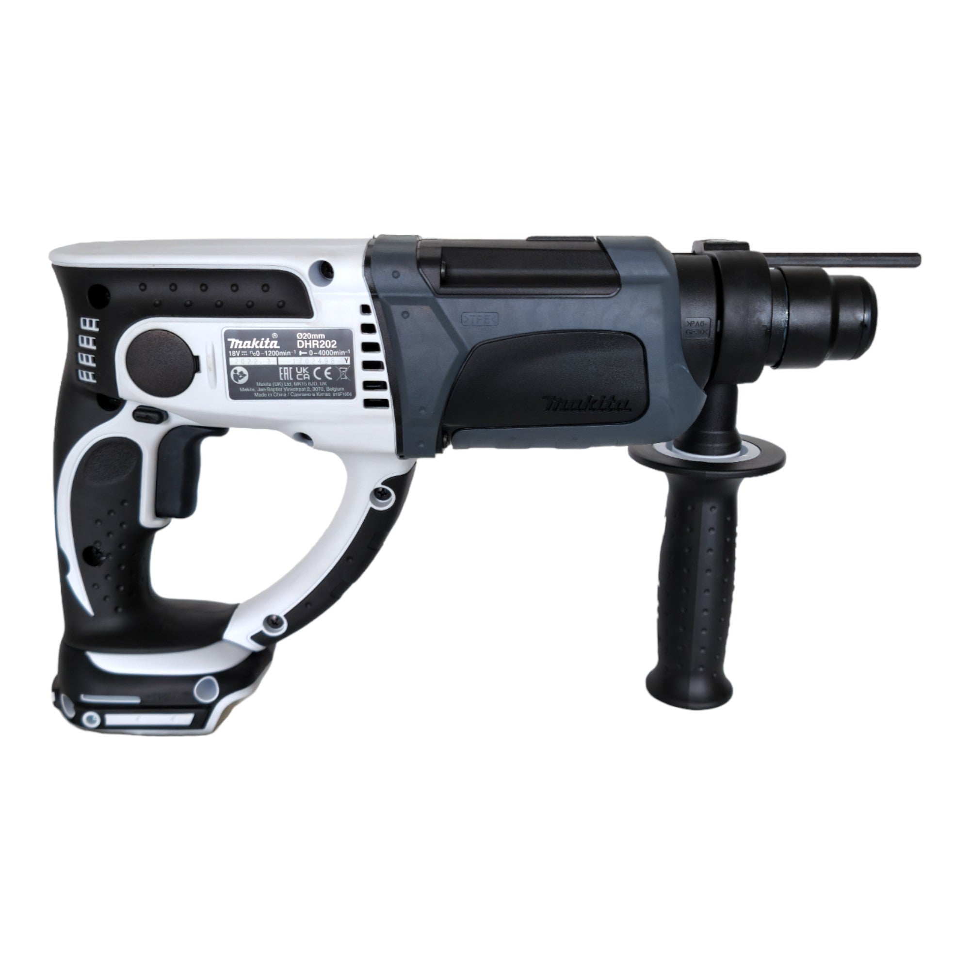 Makita DHR 202 SG1W Akku Bohrhammer 18 V 20 mm 2 0 J weiss 1x Akku 6 0 Ah Ladegeraet Koffer 4 - toolbrothers