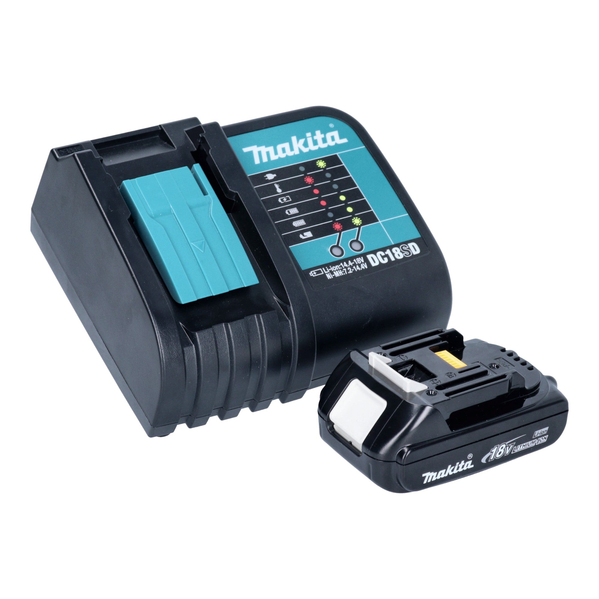 Makita DJV 180 SY1XJ Akku Stichsaege 18 V 135 mm 1x Akku 1 5 Ah Ladegeraet Makpac 3 - toolbrothers