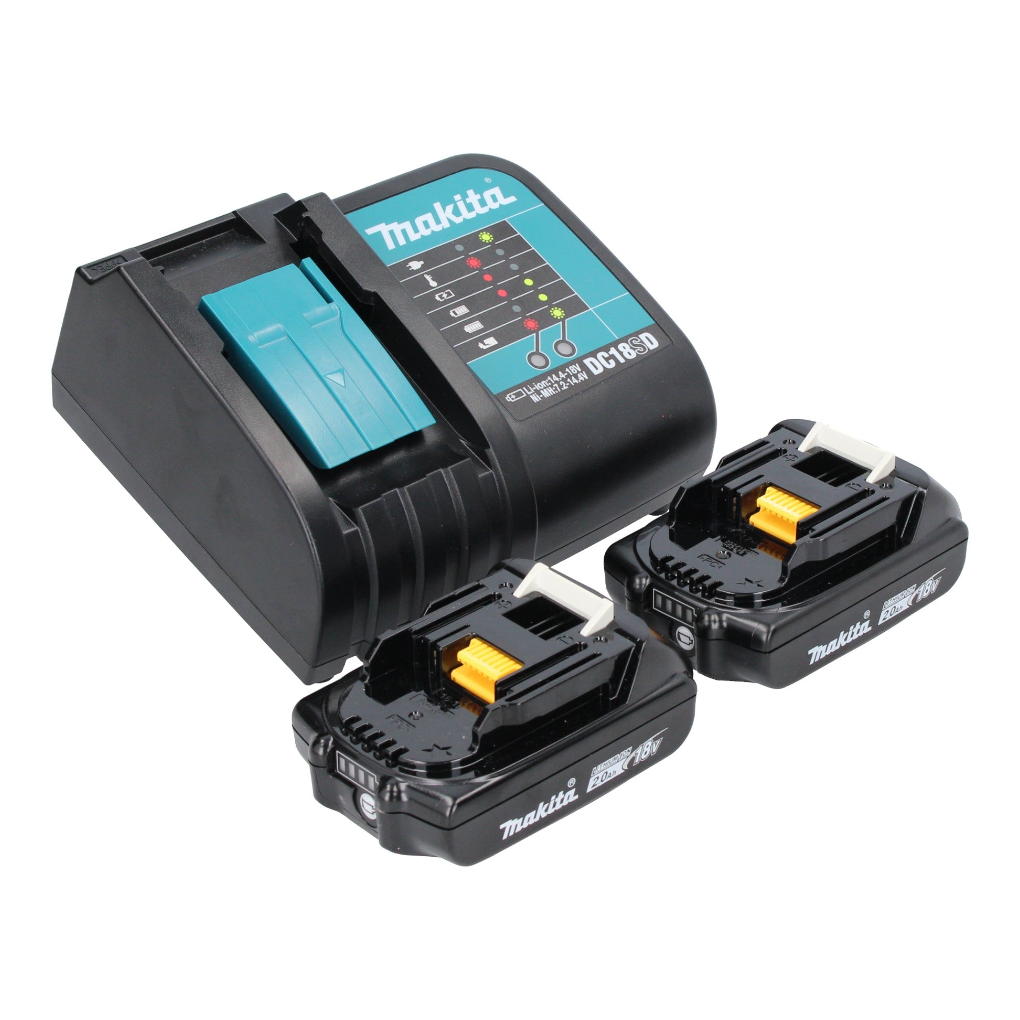 Makita DJV 180 SAXJ Akku Stichsaege 18 V 135 mm 2x Akku 2 0 Ah Ladegeraet Makpac 3 - toolbrothers