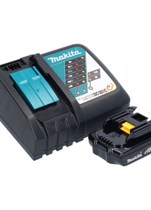 Kit combinado de batería Makita DLX 2278 RY1 + taladro percutor DHP 484 54 Nm + taladro percutor DHR 171 1,2 J + 1x batería 1,5 Ah + cargador