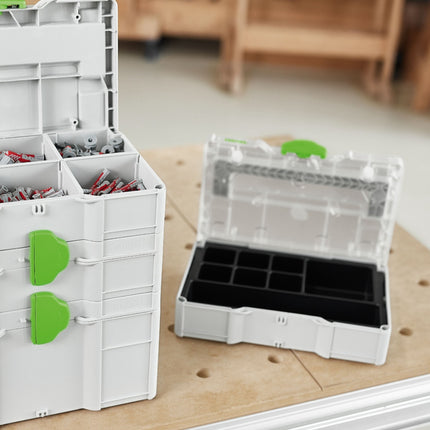 Walizka narzędziowa Festool Systainer SYS3 S 76 TRA UNI 265 x 171 x 76 mm ( 577819 ) na drobne części i akcesoria