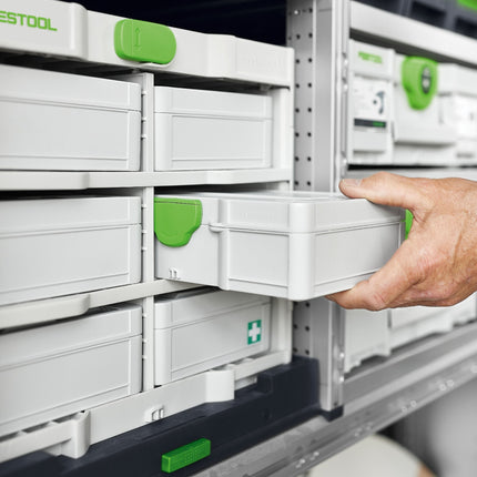 Walizka narzędziowa Festool Systainer SYS3 S 76 TRA UNI 265 x 171 x 76 mm ( 577819 ) na drobne części i akcesoria