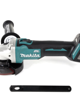 Makita DGA 454 RTJ Akku Winkelschleifer 18 V 115mm + 2x Akku 5,0Ah + Ladegerät + Makpac - Toolbrothers