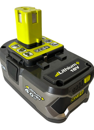 Batería Ryobi RB18L40 18 V 4,0 Ah / 4000 mAh Li-Ion ONE+ (5133001907) con indicador de nivel de carga