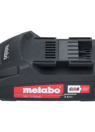 Metabo BS 18 LTX BL I Akumulatorowa wiertarko-wkrętarka 18 V 130 Nm bezszczotkowa + 1x akumulator 2,0 Ah - bez ładowarki